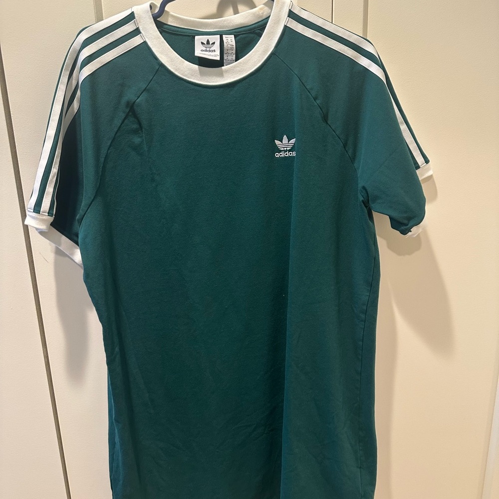 Adidas Green women tee dress